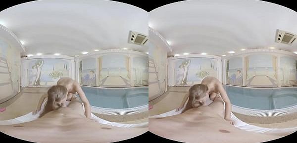  SexLikeReal- Anal at the Pool 180 VR 60 FPS